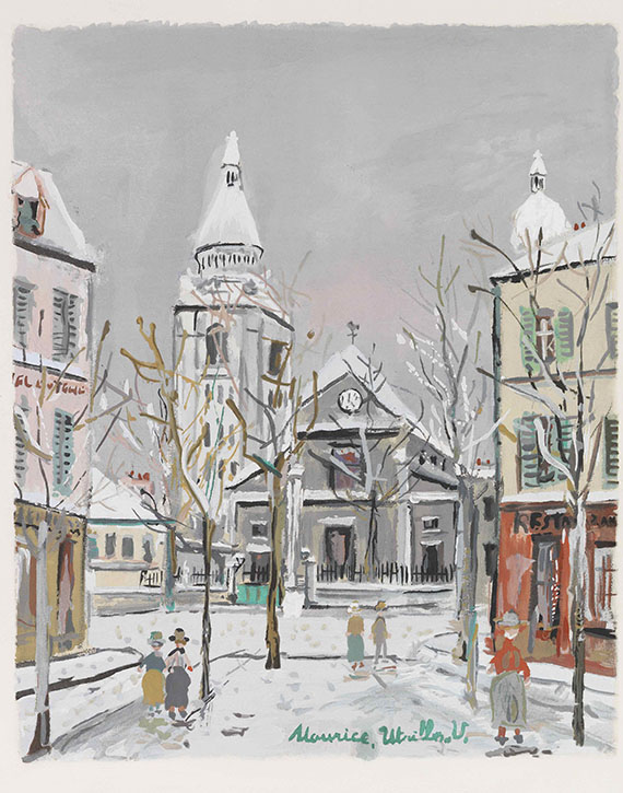 Jean Vertex - Le Village inspiré. Illustriert von Utrillo - Autre image
