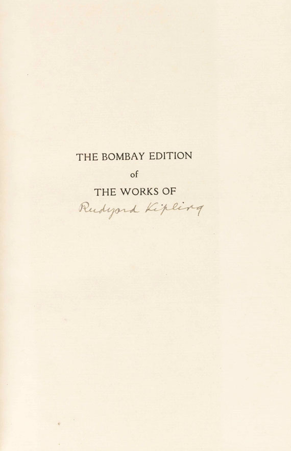 Rudyard Kipling - The Works. Bombay Edition. 31 Bände - Autre image