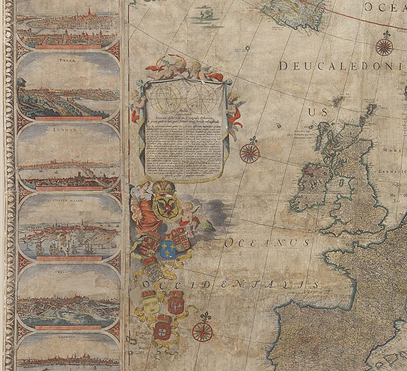 Frederick de Wit - Nova et accurata totius Europae tabula (Wandkarte) - Autre image