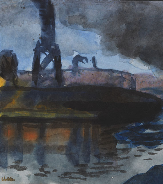 Emil Nolde - Hamburger Hafen - Autre image