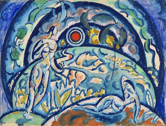 Wladimir Baranoff-Rossiné - Adam et Eve