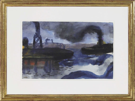 Nolde - Hamburger Hafen