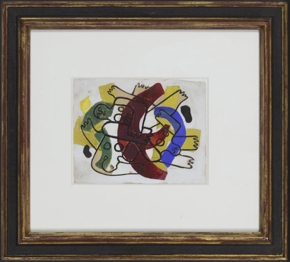 Fernand Léger - Les Plongeurs - Image du cadre