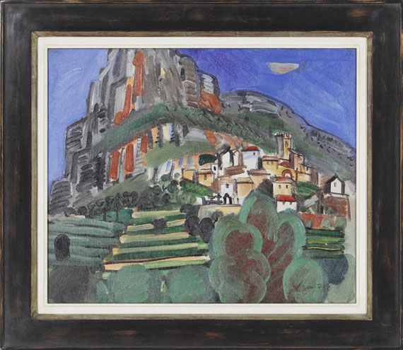 Raoul Dufy - Paysage de Saint-Jeannet - Image du cadre