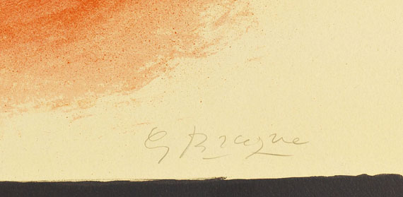 Georges Braque - Au Couchant (Oiseau XVI) - Autre image