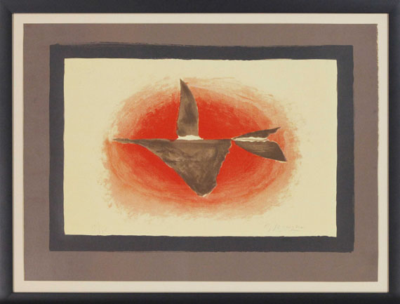 Georges Braque - Au Couchant (Oiseau XVI) - Image du cadre