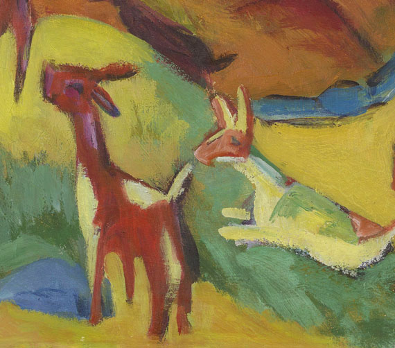 Ernst Ludwig Kirchner - Heimkehrende Ziegenherde