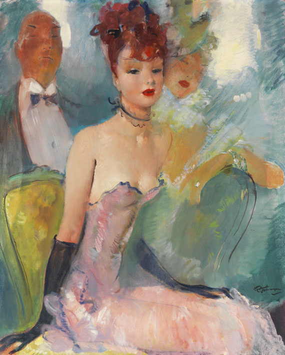 Jean-Gabriel Domergue - La Loge