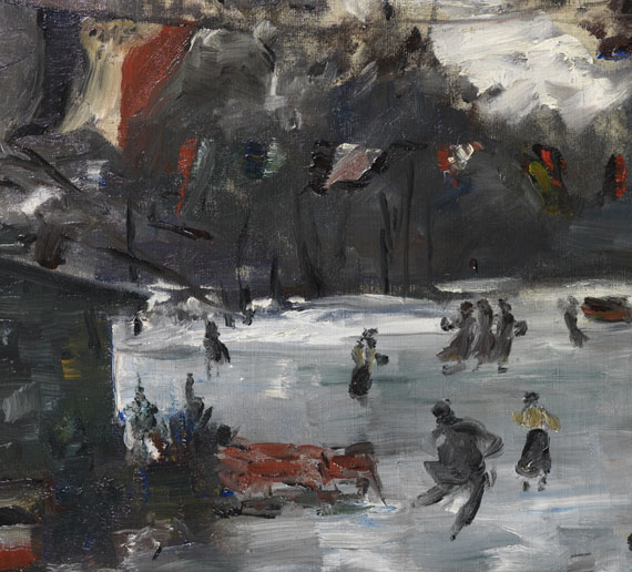 Lovis Corinth - Eisbahn im Berliner Tiergarten - Autre image