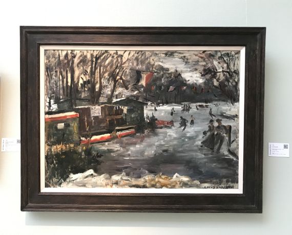 Lovis Corinth - Eisbahn im Berliner Tiergarten - Autre image