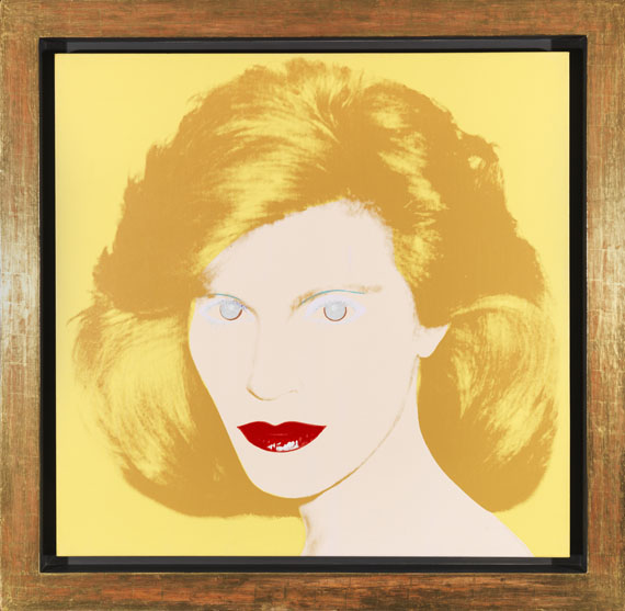 Andy Warhol - Portrait of a Lady - Image du cadre