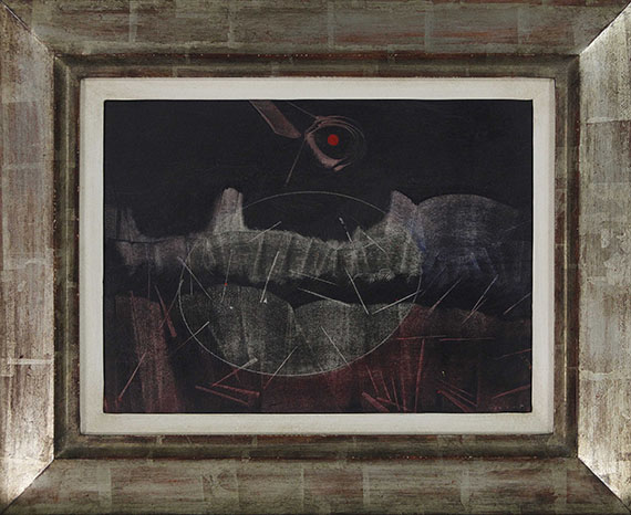 Max Ernst - Le mont chauve - Image du cadre