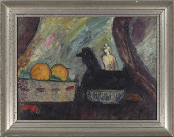 Gabriele Münter - Stillleben mit zwei Apfelsinen - Image du cadre