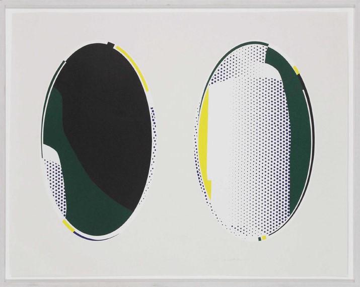 Roy Lichtenstein - Mirror #8 - Image du cadre