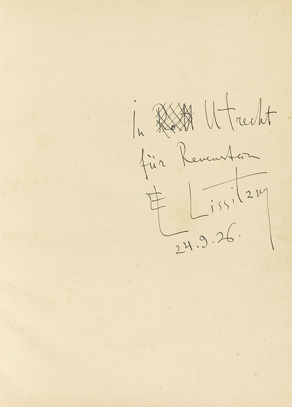 El Lissitzky - und Hans Arp, Die Kunstismen - Autre image