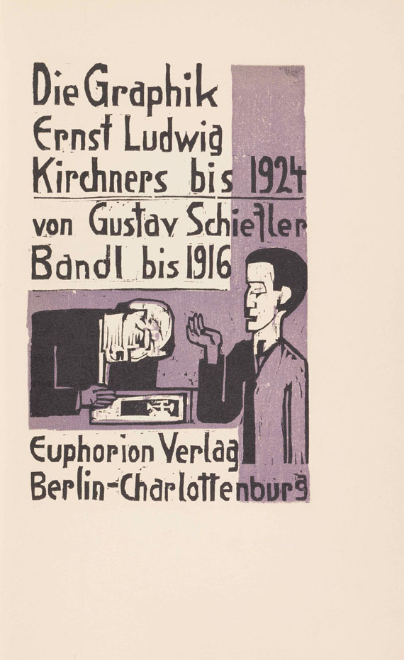 Gustav Schiefler - Die Graphik Ernst Ludwig Kirchners, Band I, Vorzugsausgabe - Autre image