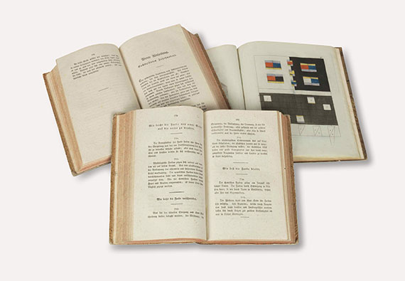 Johann Wolfgang von Goethe - Zur Farbenlehre. 2 Textbde. und 1 Tafelband. - 1 Beigabe - Autre image