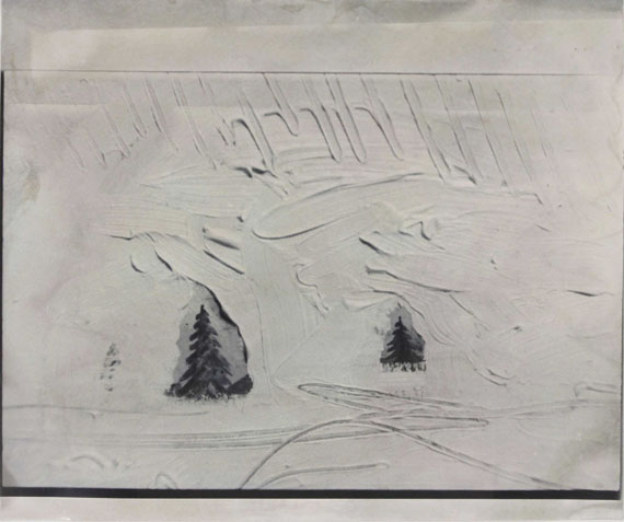 Sigmar Polke - Übermalung eines Bildes Winterlandschaft - Autre image