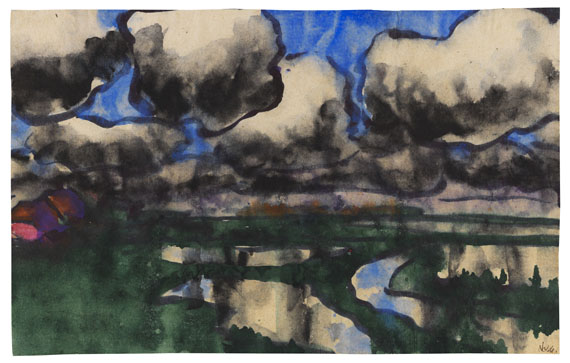 Emil Nolde - Marschlandschaft