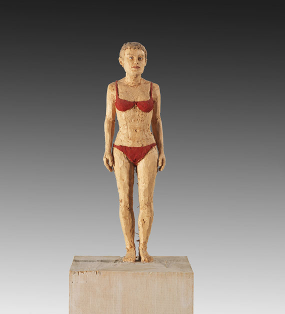 Stephan Balkenhol - Frau in rotem Bikini - Autre image