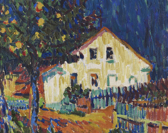 Ernst Ludwig Kirchner - Dorfstraße mit Apfelbäumen - Autre image