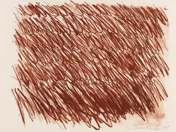 Cy Twombly - Untitled (6 Blätter) - Autre image