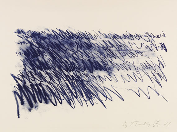 Cy Twombly - Untitled (6 Blätter)