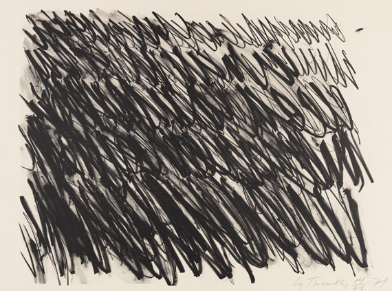 Cy Twombly - Untitled (6 Blätter) - Autre image