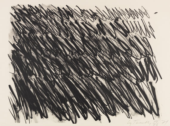 Cy Twombly - Untitled (6 Blätter)