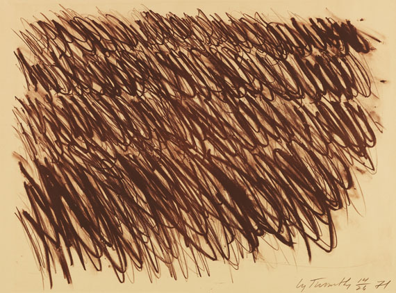 Cy Twombly - Untitled (6 Blätter) - Autre image