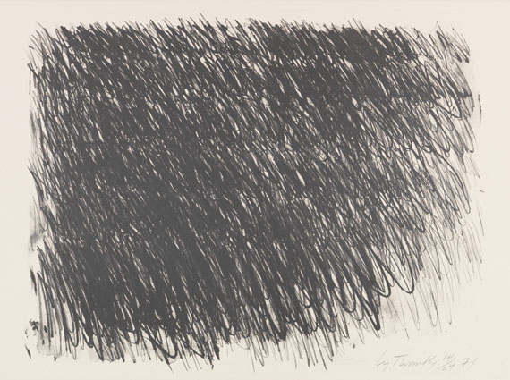 Cy Twombly - Untitled (6 Blätter)