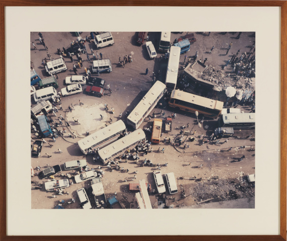 Andreas Gursky - Cairo, Diptychon - Image du cadre