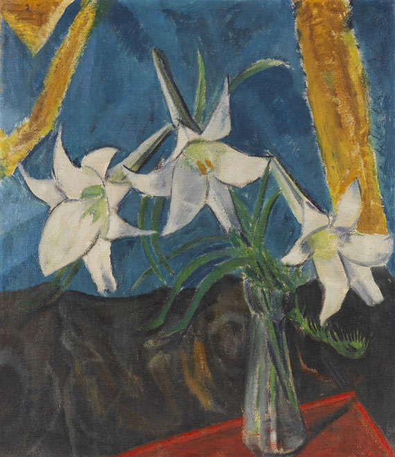 Erich Heckel - Lilien