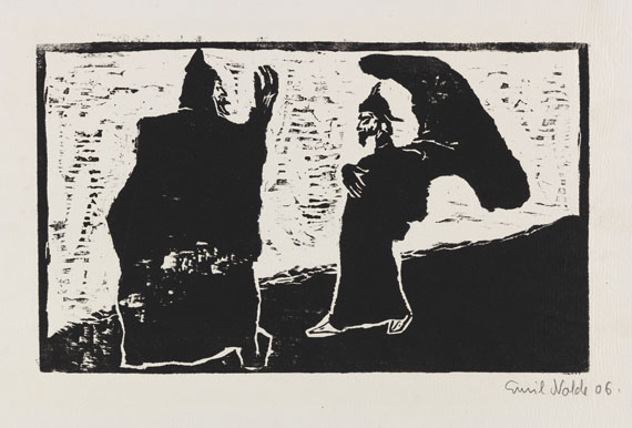 Emil Nolde - General und Diener