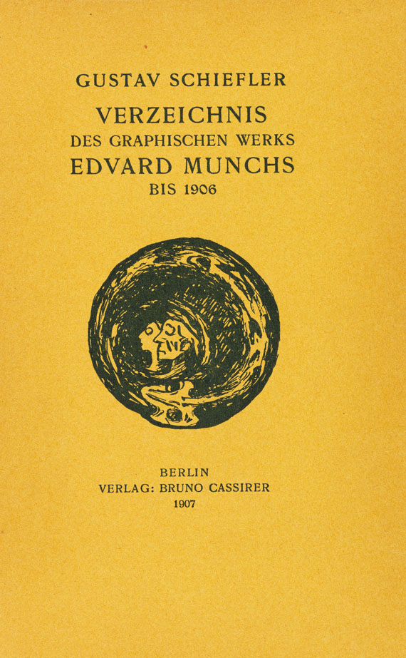 Edvard Munch - Verzeichnis des graphischen Werks Edvard Munchs bis 1906 / Edvard Munch. Das graphische Werk 1906-1926 (mit: "Frauenkopf" und "Aus Åsgårdstrand") - Autre image