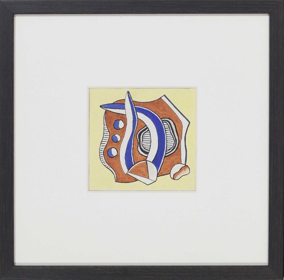 Fernand Léger - Ohne Titel (Composition) - Image du cadre