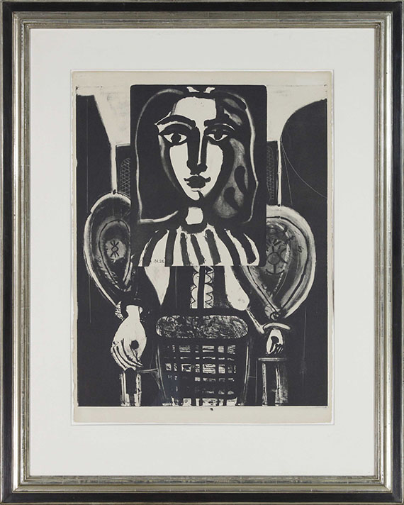 Pablo Picasso - Femme au fauteuil (Variante) - Image du cadre