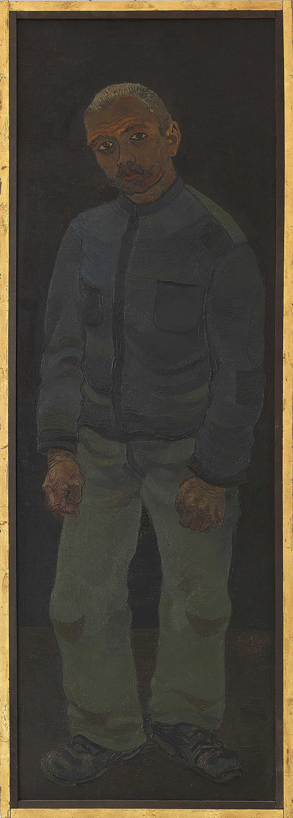 Josef Scharl - Arbeiterbildnis - Image du cadre