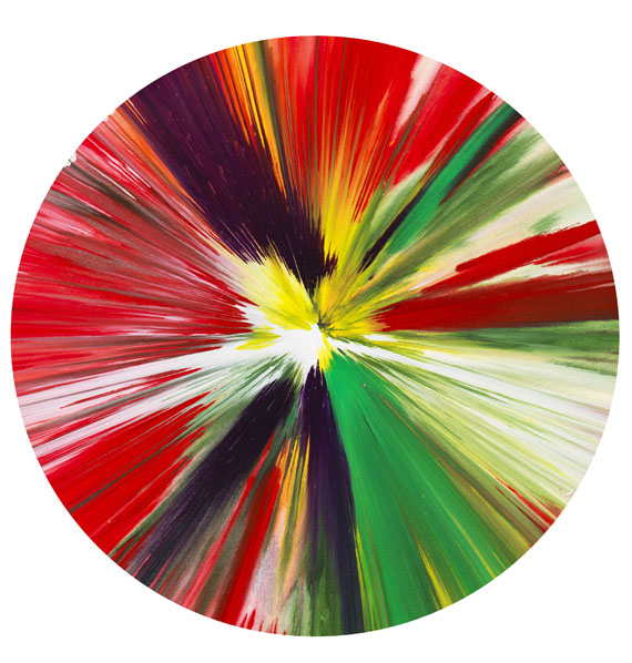 Damien Hirst - Spin Painting