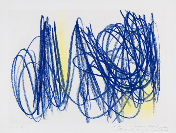 Hans Hartung - Sans titre (P.M. 1972-1)