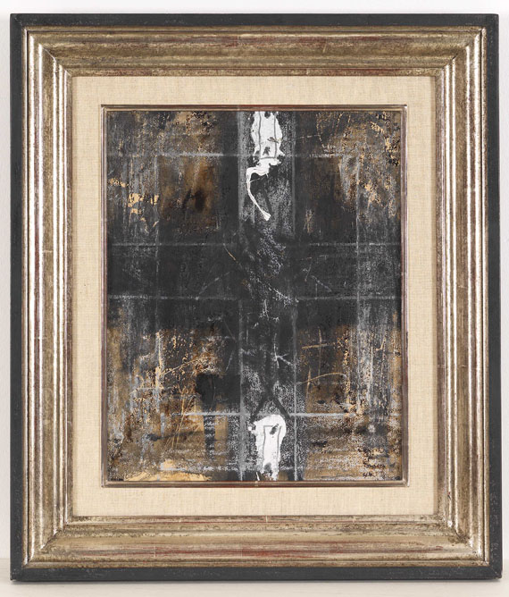 Antoni Tàpies - Paper with two marks - Image du cadre