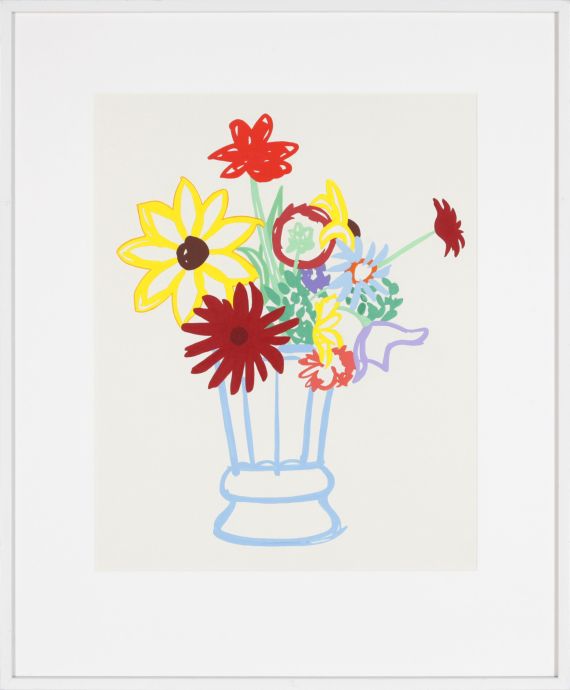 Tom Wesselmann - Study for Wildflower Bouquet - Image du cadre