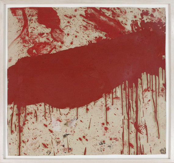 Hermann Nitsch - Wiener Secession - Image du cadre