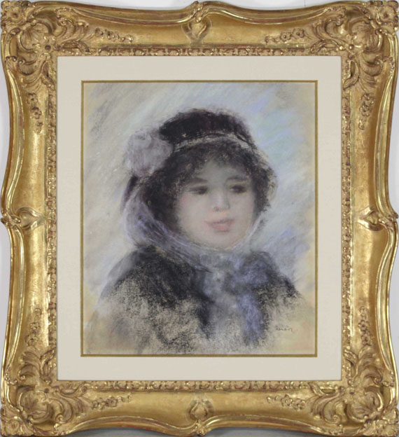 Pierre-Auguste Renoir - Portrait de femme - Image du cadre