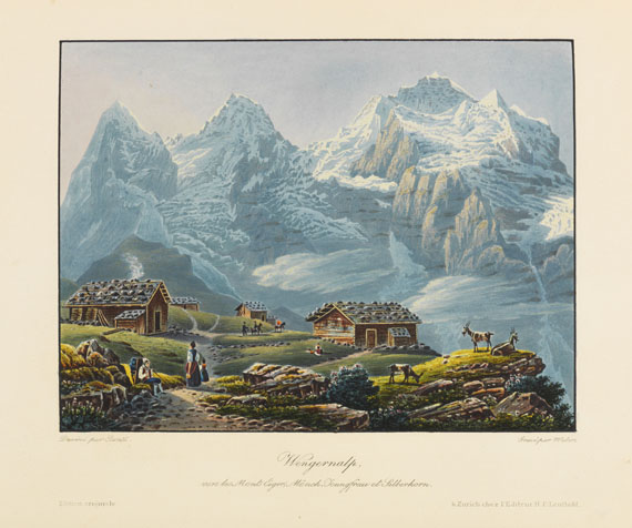 Hans Felix Leuthold - Vues pittoresque de la Suisse - Autre image