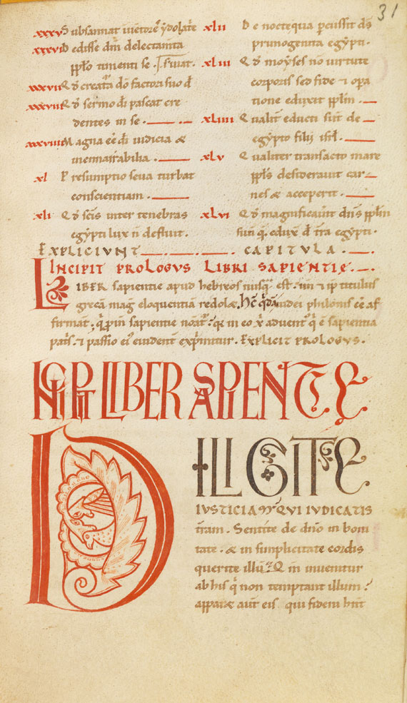  Biblia latina - Biblia latina. Handschrift auf Pergament, 12. Jahrhundert - Autre image