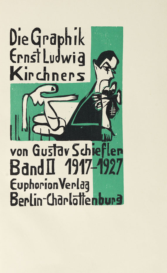 Gustav Schiefler - Die Graphik Ernst Ludwig Kirchners. 2 Bände - Autre image
