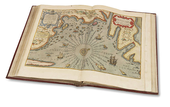 Lucas Janszoon Waghenaer - Speculum nauticum super navigatione maris, 2 Teile in 1 Band - Autre image