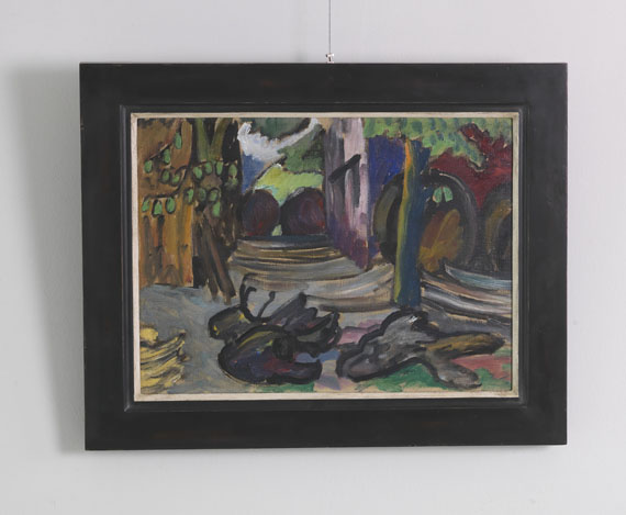 Gabriele Münter - Beim Griesbräukeller in Murnau - Autre image