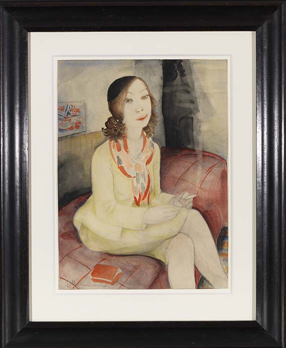 Jeanne Mammen - Meditation - Image du cadre